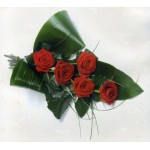 Modern Rose Tied Sheaf